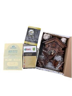 Hönes Authentic Cuckoo Clock - Hand Carved Germany H97